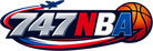 747 nba logo